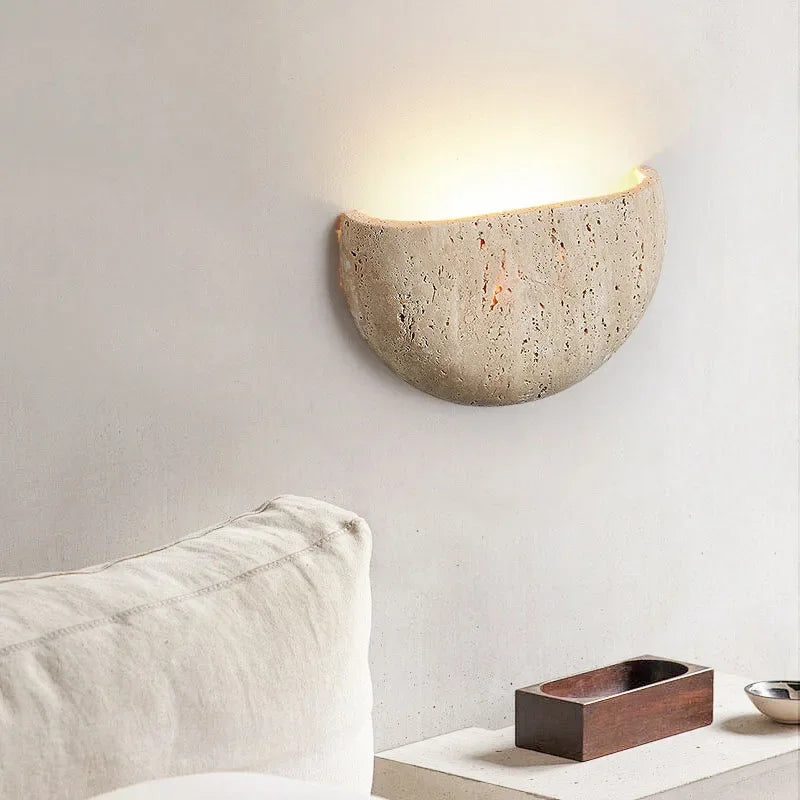 Wabi-Sabi Stone Retro Living Room Wall Porch Corridor