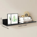 No-Drill Floating Bathroom Shelf