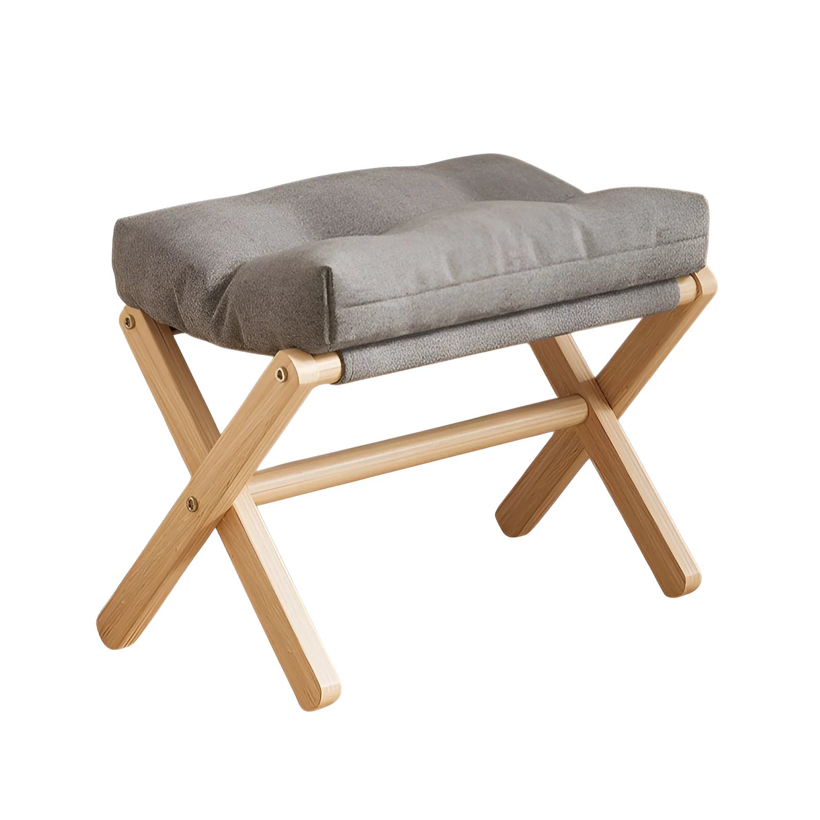 Folding Upholstered Footstool