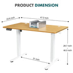 Electric Adjustable Home Office Desk