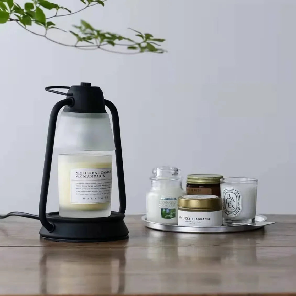 Retro Lantern Candle Warmer Lamp
