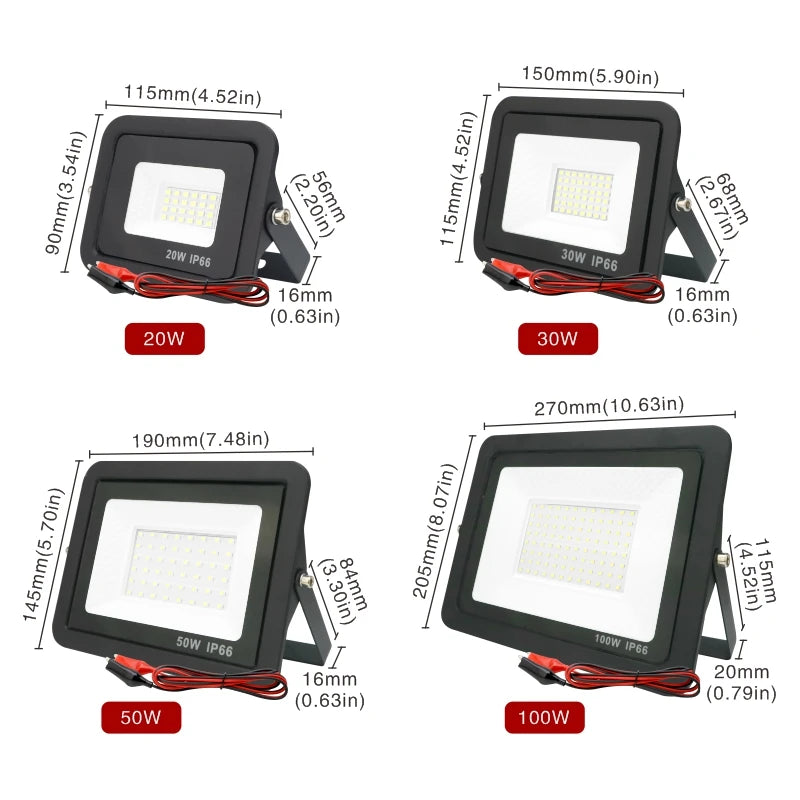 Waterproof Outdoor LED Floodlight