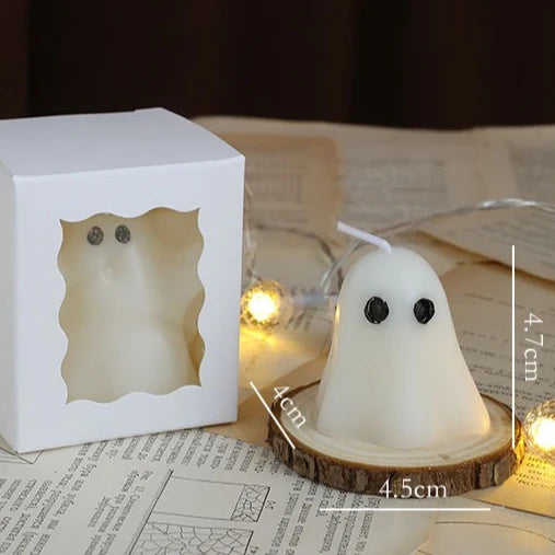 Halloween Ghost Candle Atmosphere Home Modeling Wax Set Ghost Premium Gifts Aromatherapy Home Decoration Gifts
