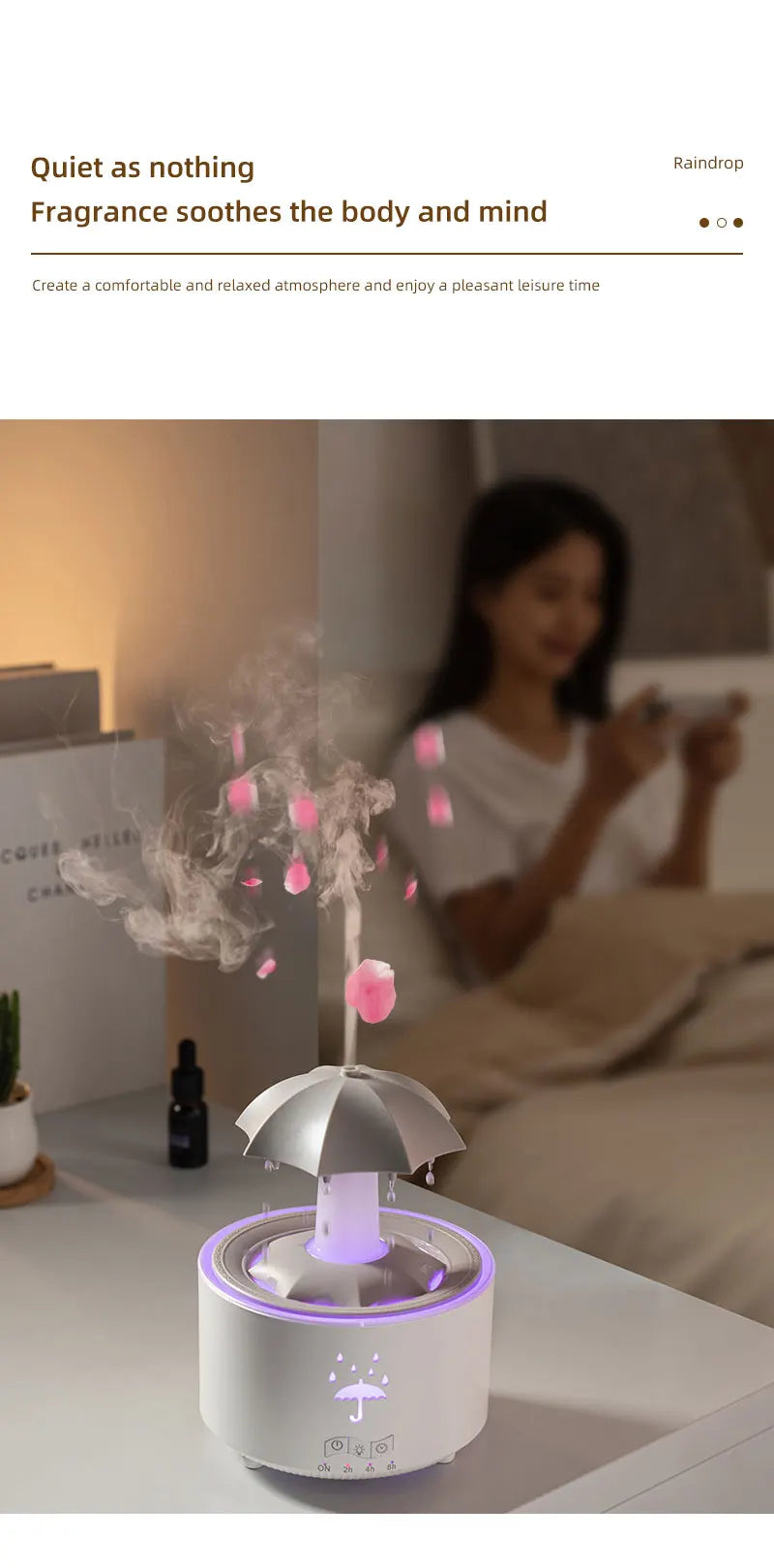 Remote-Control Rain Cloud Diffuser