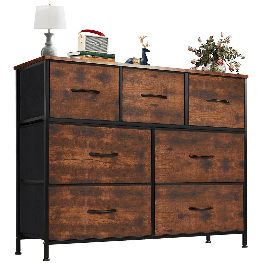 7-Drawer Fabric Dresser