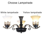 Glass Vintage Chandelier