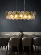 Murano Glass Dimmable LED Chandelier