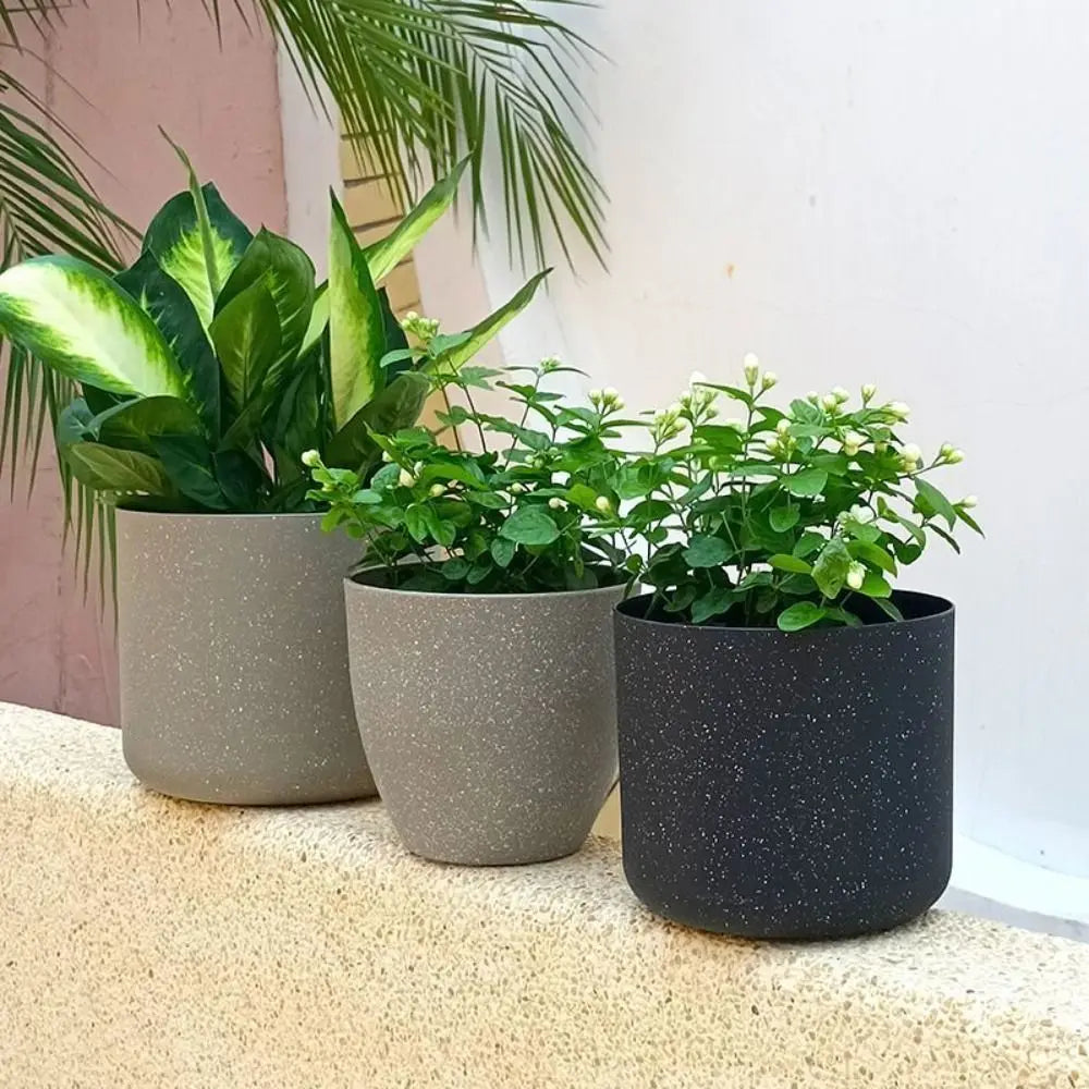 Speckled Planter Set