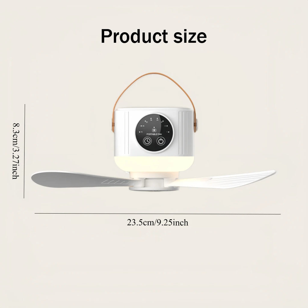 USB Rechargeable Hanging Fan