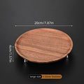 Round Wooden Serving & Display Tray