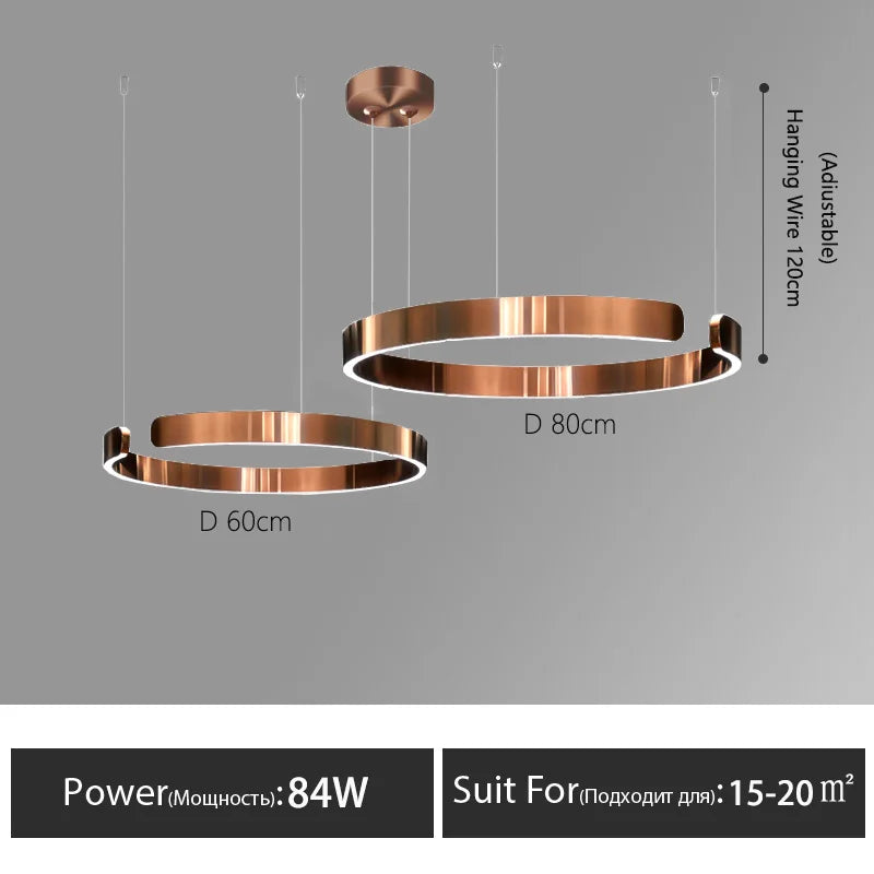 Ring LED Chandelier
