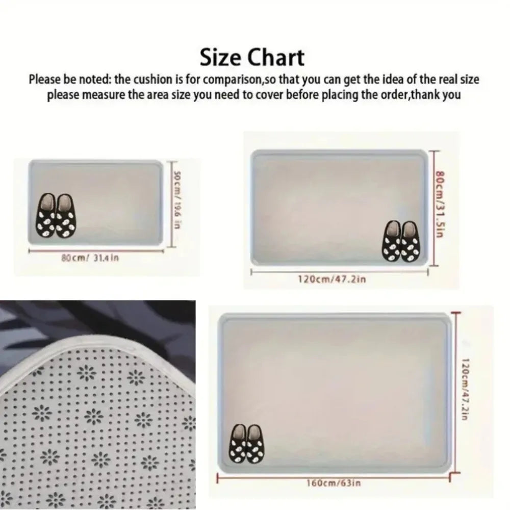 Kitten-Themed Easy-Clean Door Mat