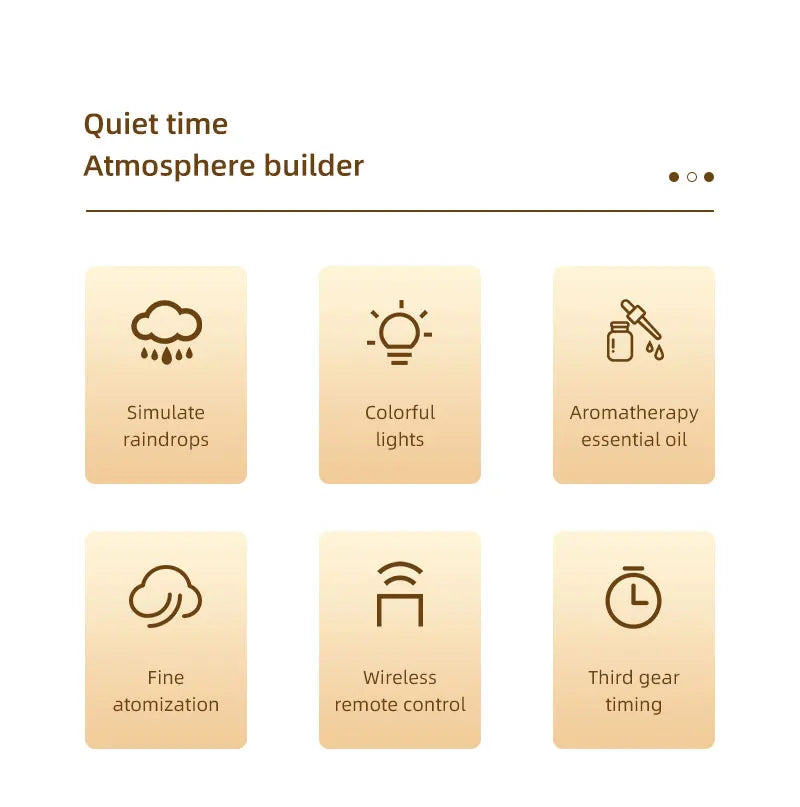 Remote-Control Rain Cloud Diffuser