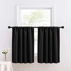 Short Blackout Kitchen & Bathroom Curtain