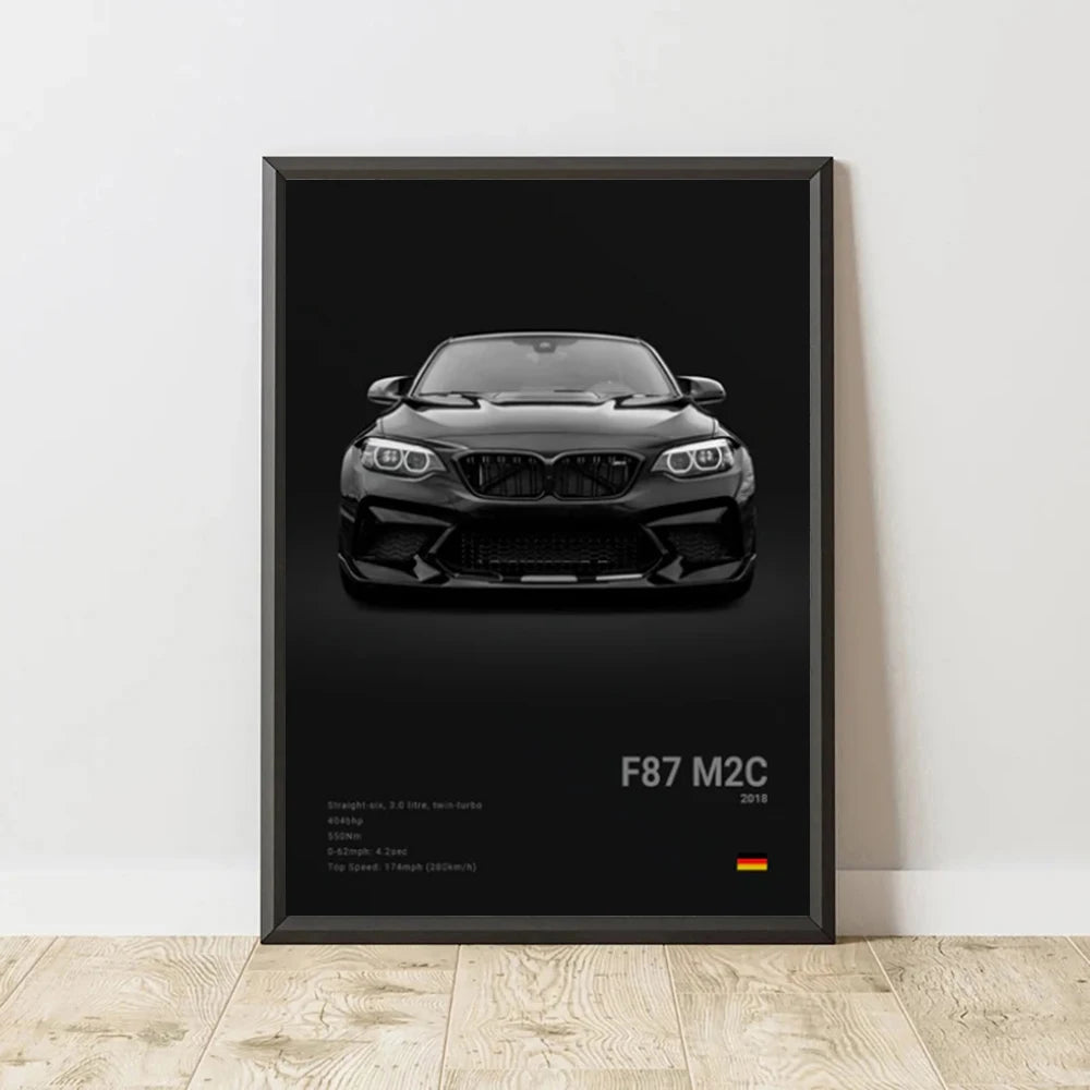Classic Performance Car Canvas Print