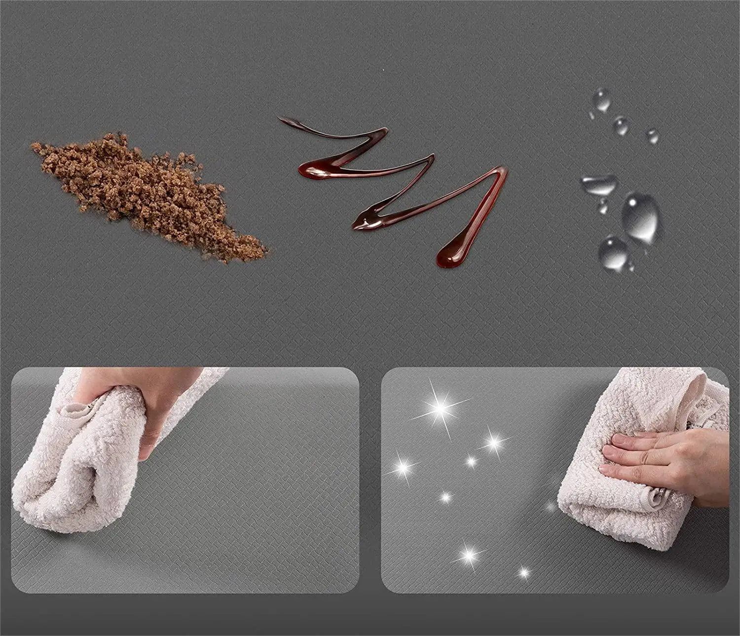 PVC Waterproof Anti-Fatigue Kitchen Mat