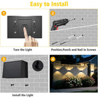 Solar Outdoor Wall Light