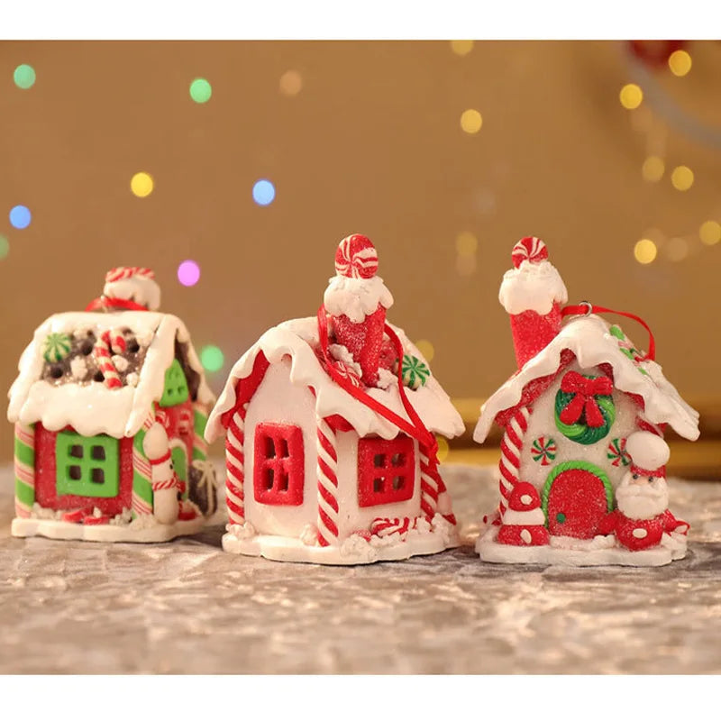 Gingerbread LED pendant ornament product detail