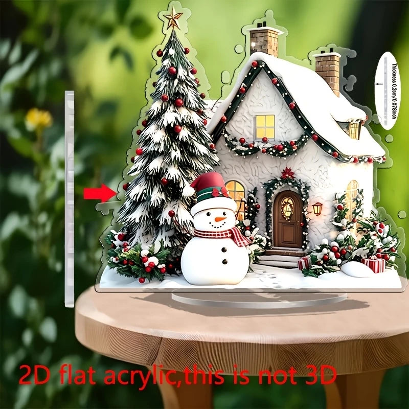 Winter Wonderland Christmas Village Display