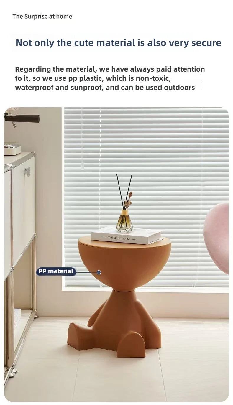 Cartoon Sculptural Side Table