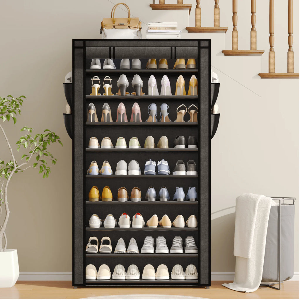 10-Tier Shoe Storage Cabinet