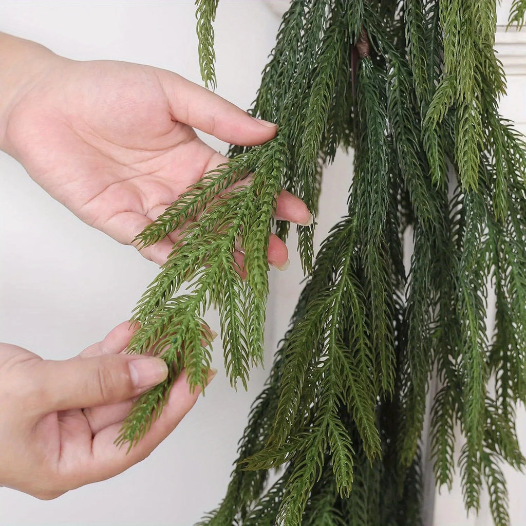Classic Real-Touch Norfolk Pine Garland
