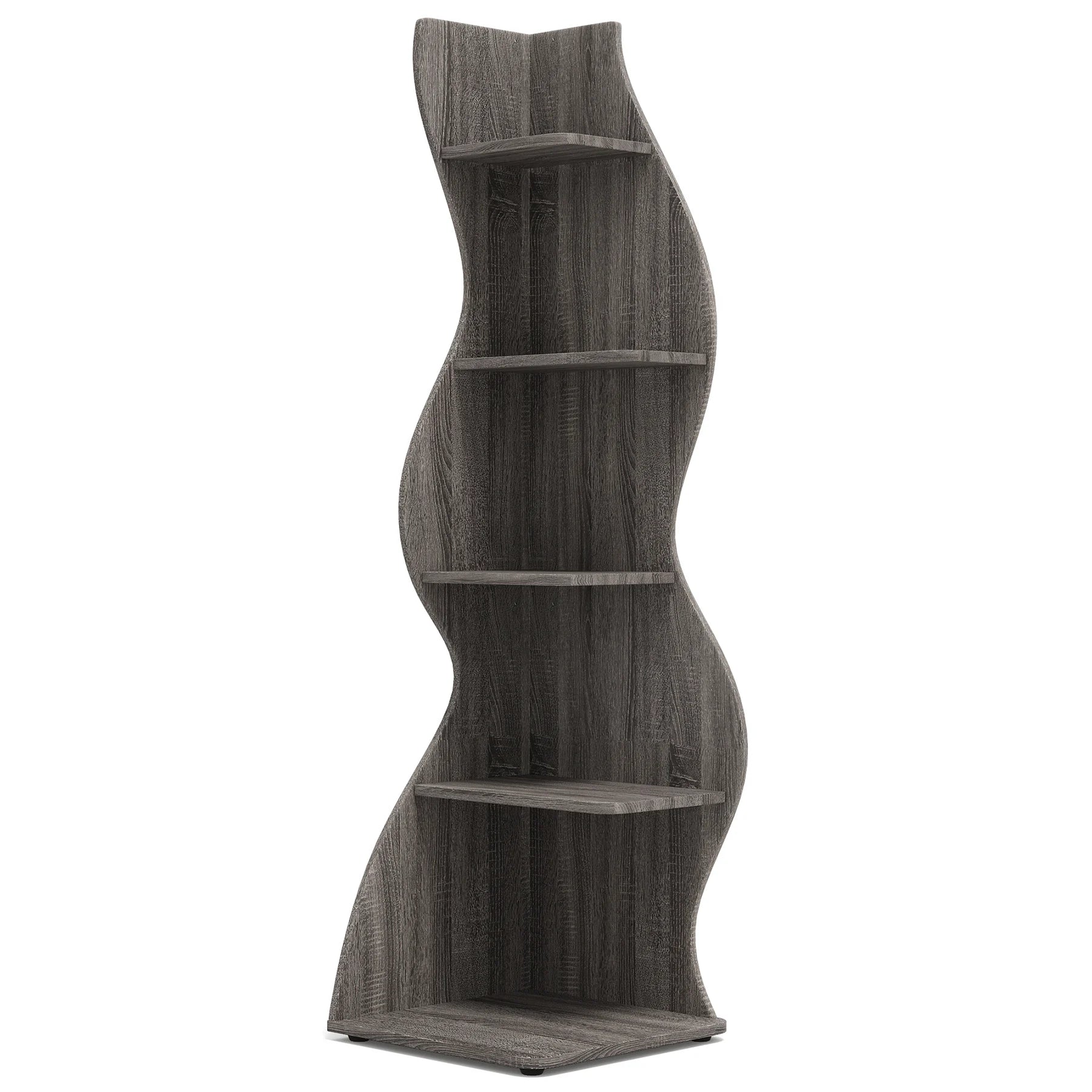 5-Tier Corner Bookshelf