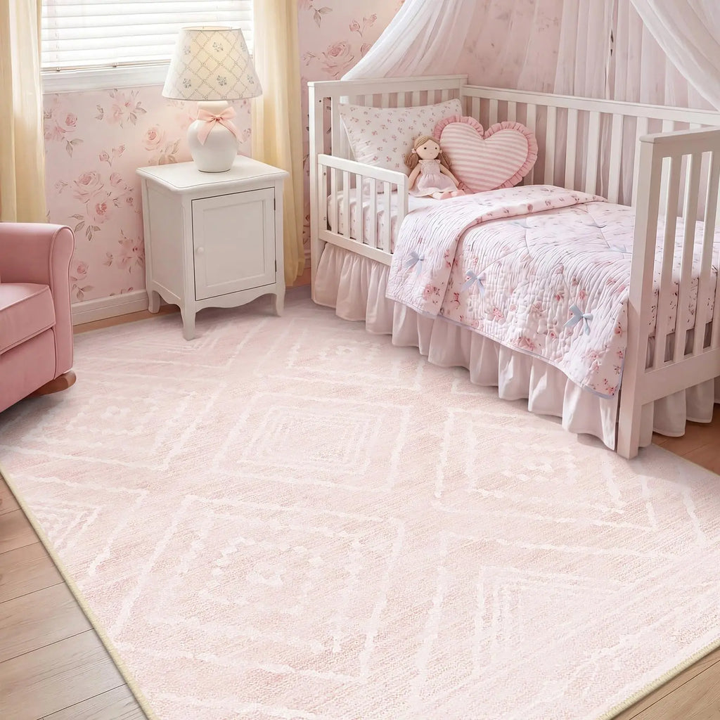Southwestern Washable Area Rug