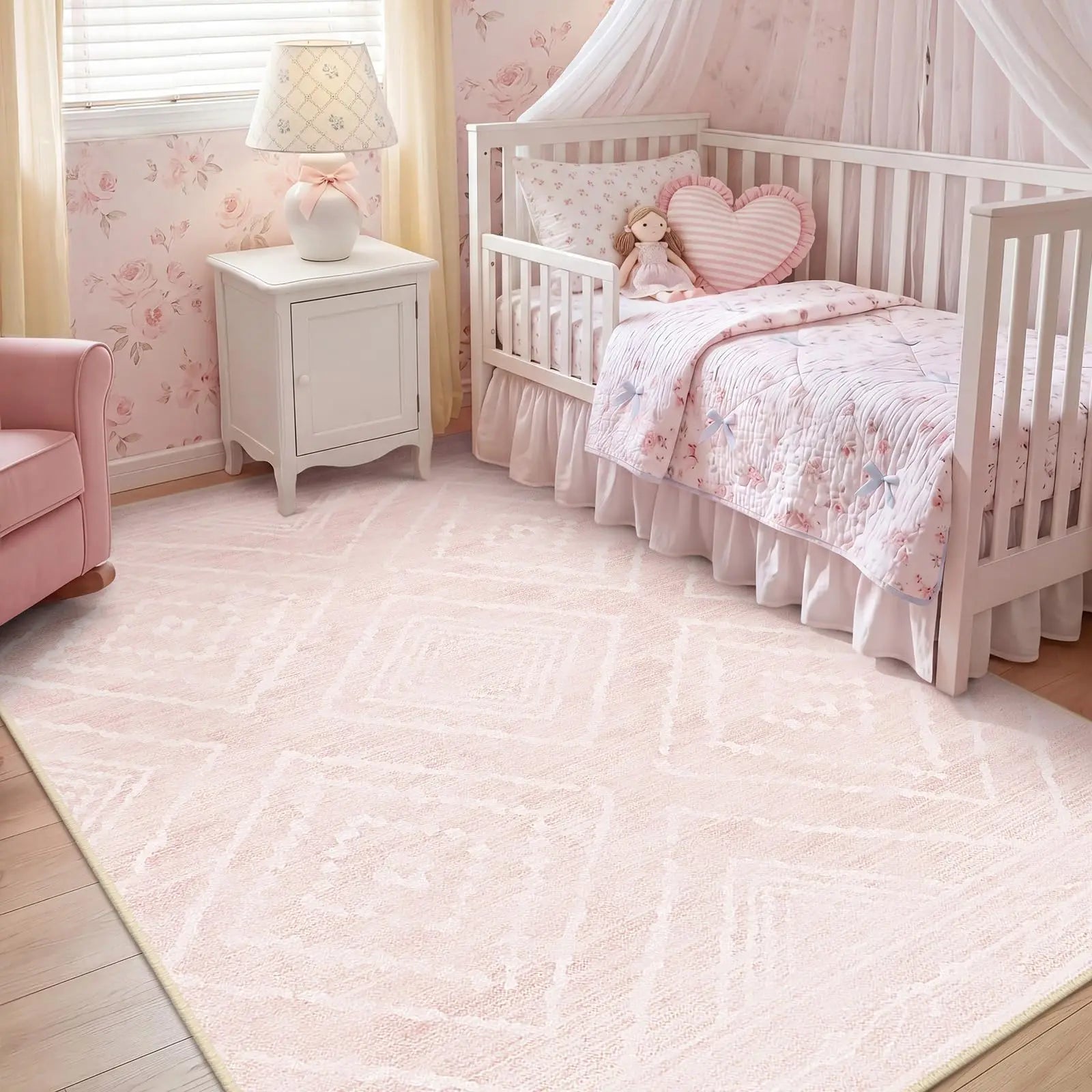 Southwestern Washable Area Rug