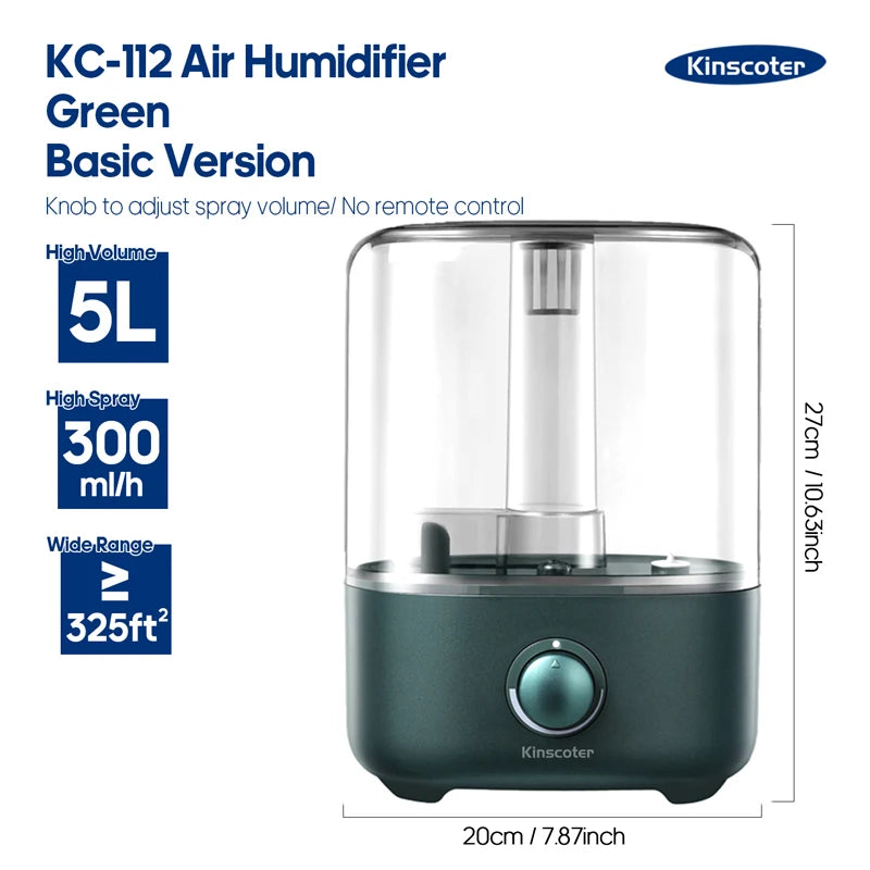 5L Large-Capacity Ultrasonic Humidifier