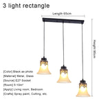 Glass Vintage Chandelier