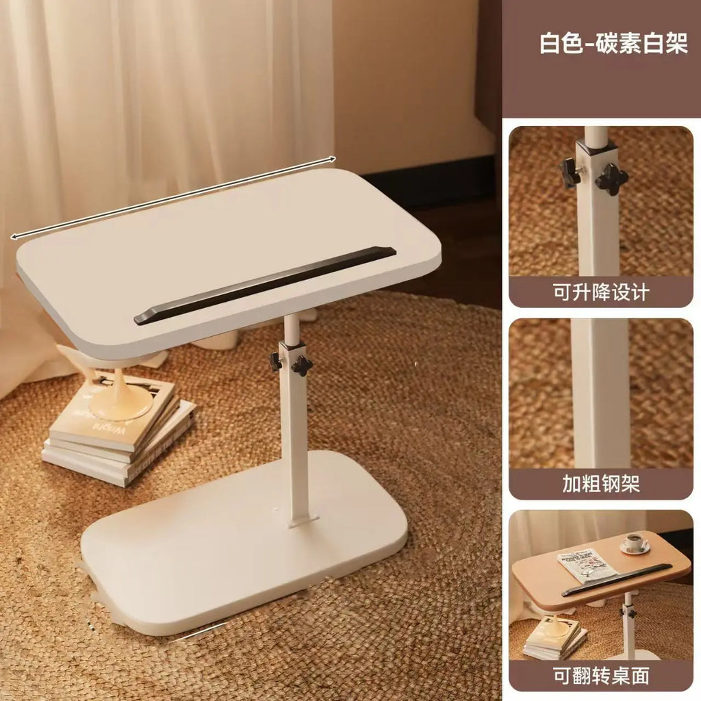 Solid Wood Adjustable Height Table