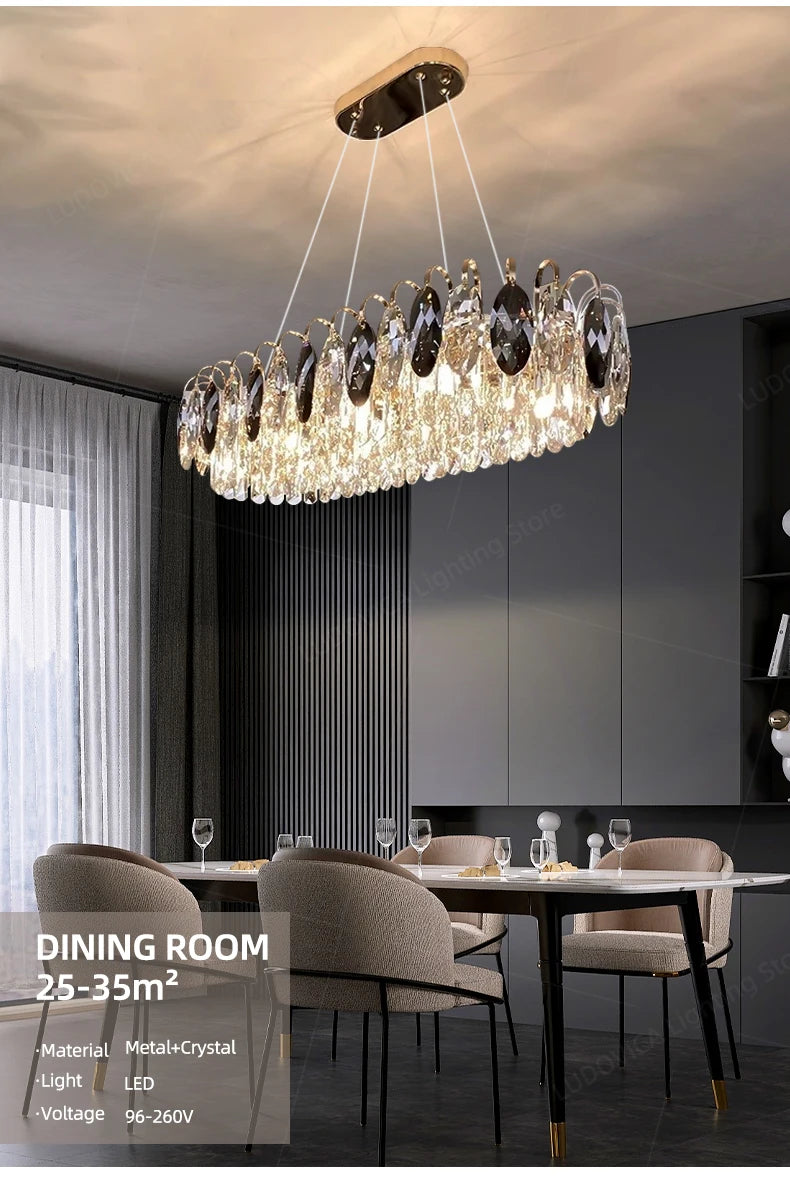 Modern Luxury Crystal Chandelier