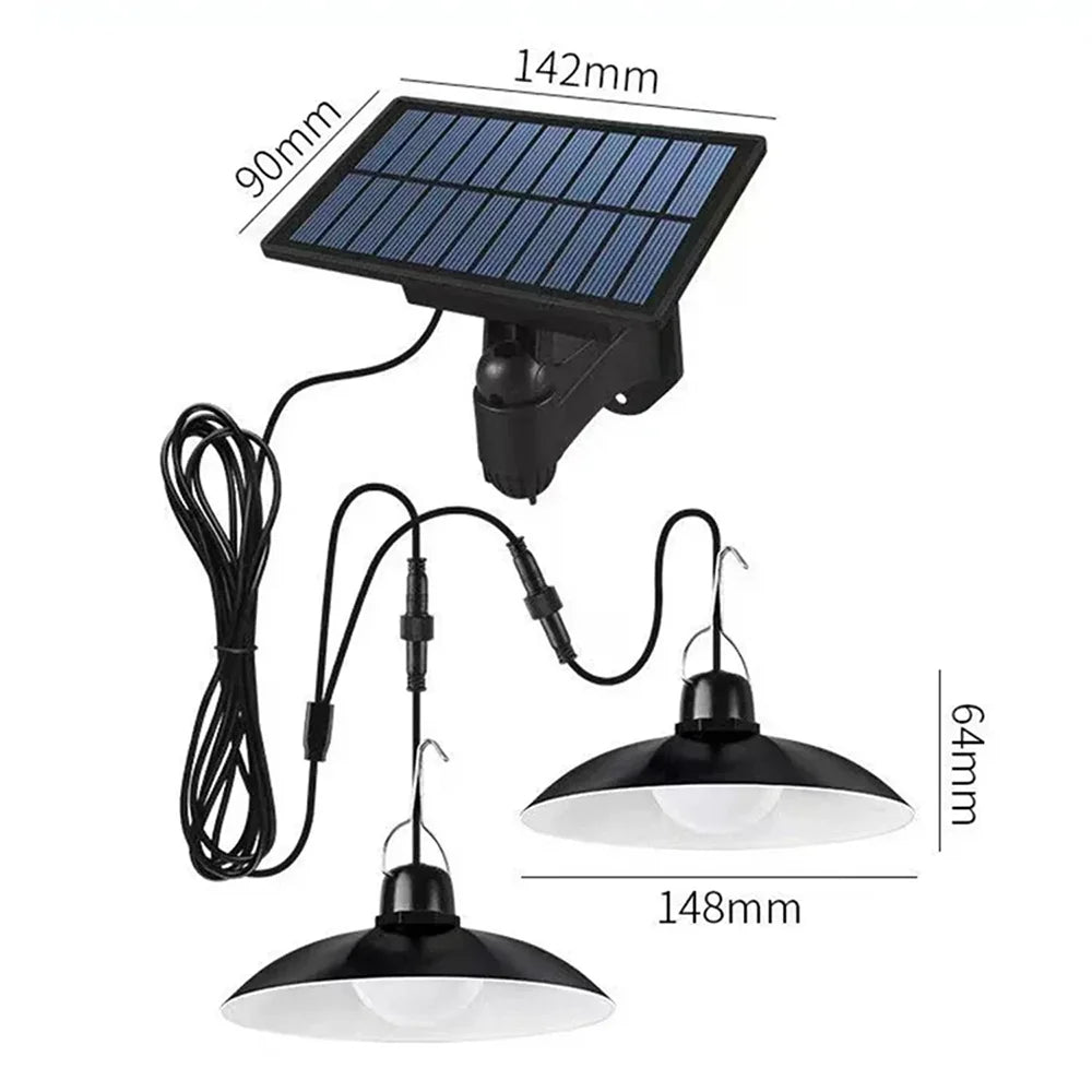Solar Waterproof Outdoor Chandelier