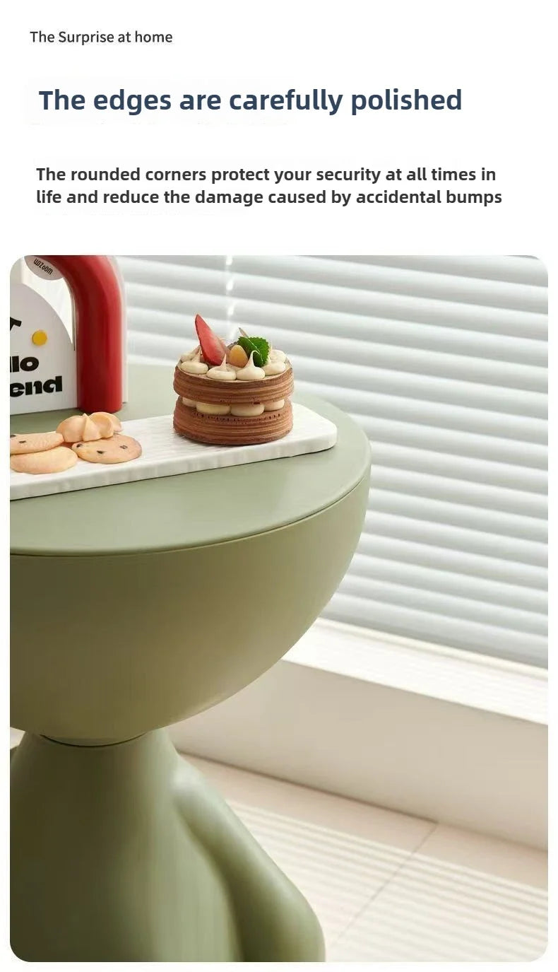 Cartoon Sculptural Side Table