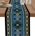 Boho American Indian Style Linen Table Runners Dresser Scarves Table Decor Reusable Kitchen Dining Table Runners Party Decor