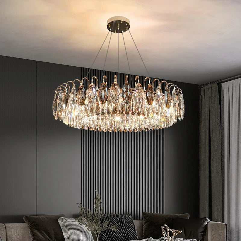 Modern Luxury Crystal Chandelier — WESTMERE