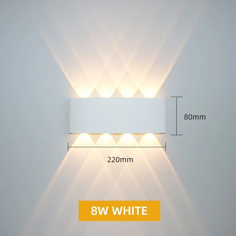 Aluminum Waterproof Outdoor LED Wall Light