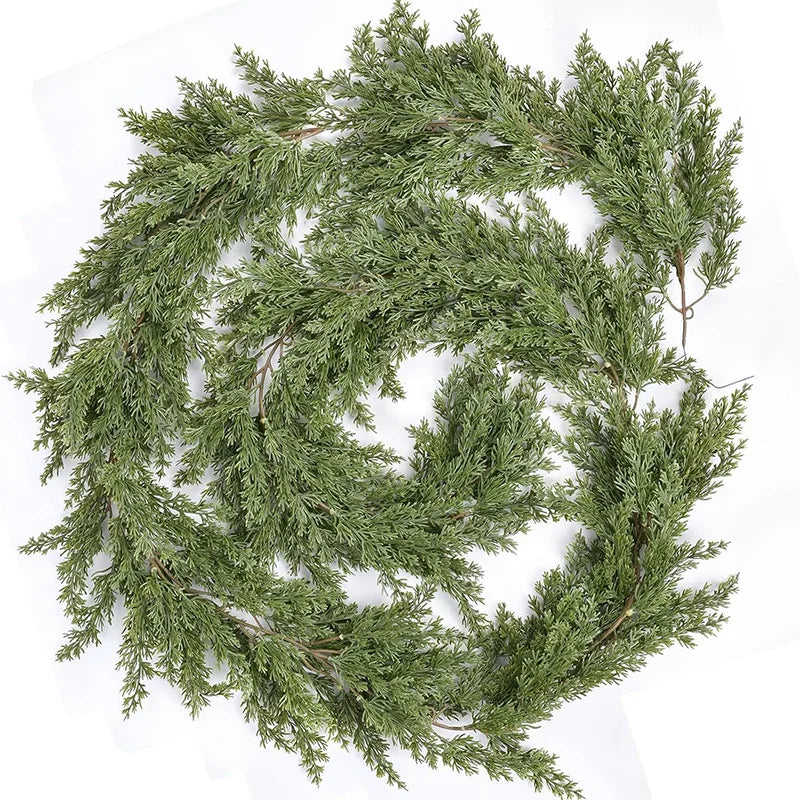 6.2-Foot Real-Touch Norfolk Pine Garland