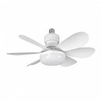 E27 Dimmable Remote-Control LED Ceiling Fan with Light