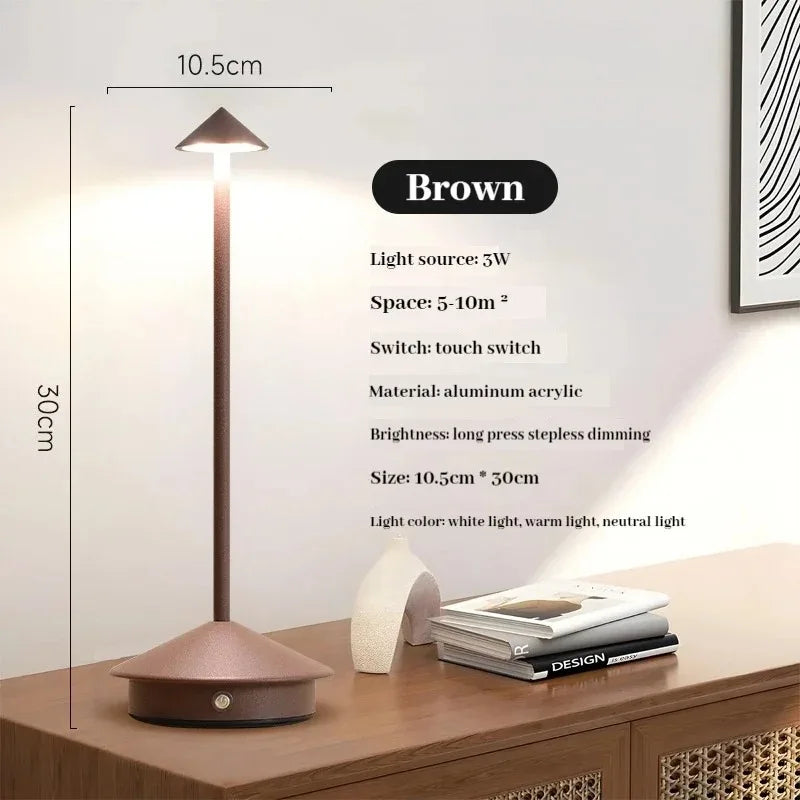 Wireless Rechargeable LED Table Lamp