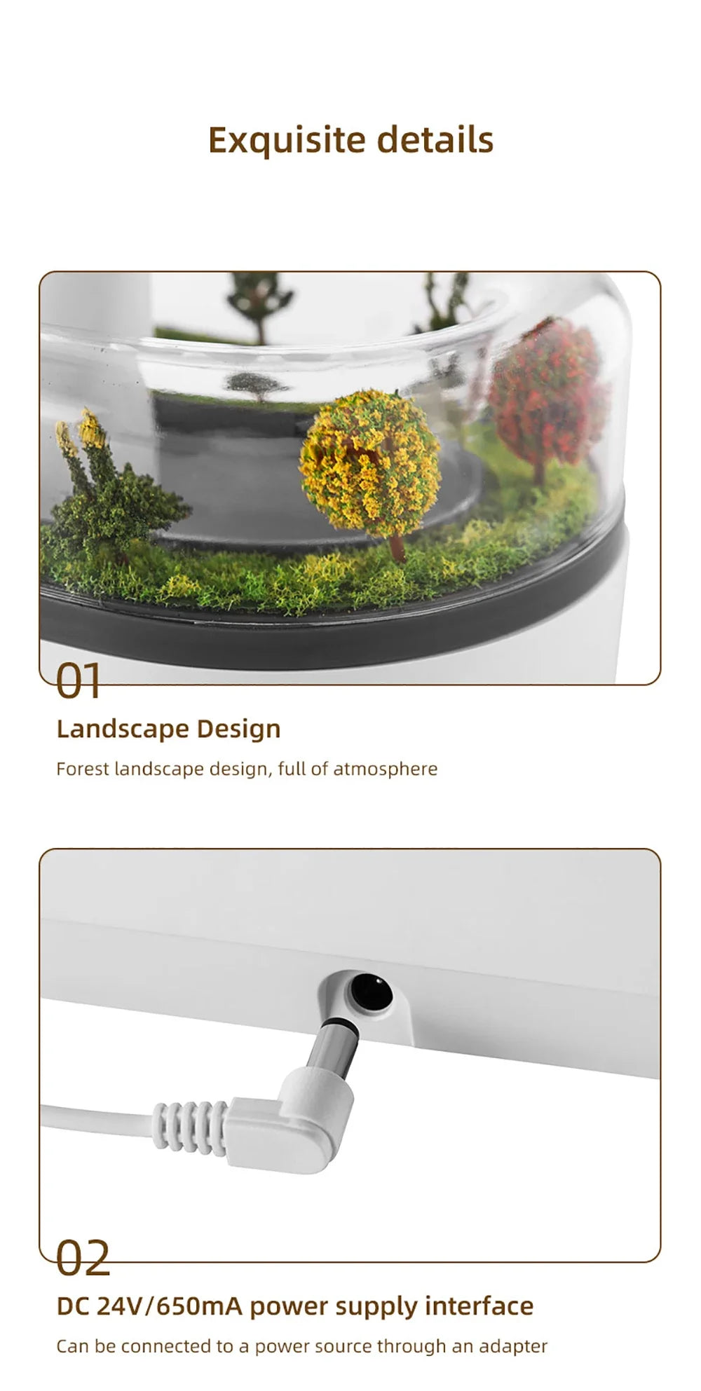 Color-Light Rain Cloud Aroma Diffuser