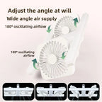 Remote-Control Adjustable Ceiling Fan with Light