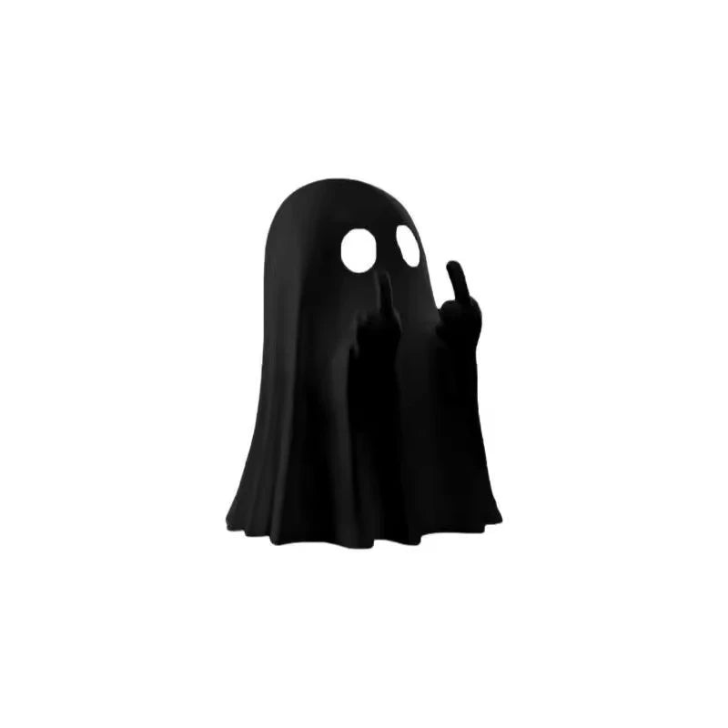 Cheeky Ghost Middle Finger Figurine