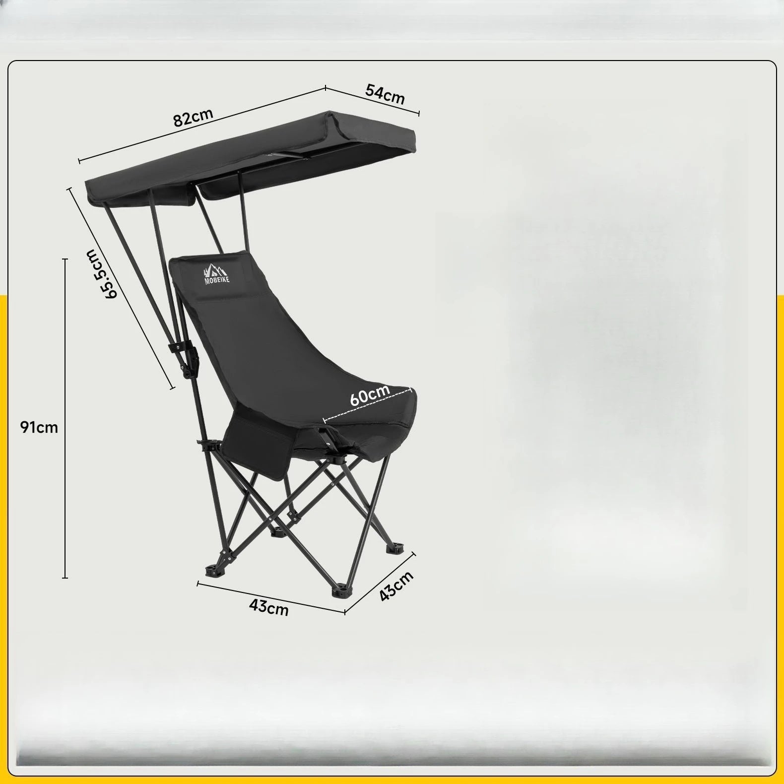 Umbrella Outdoor Portable Folding Chair