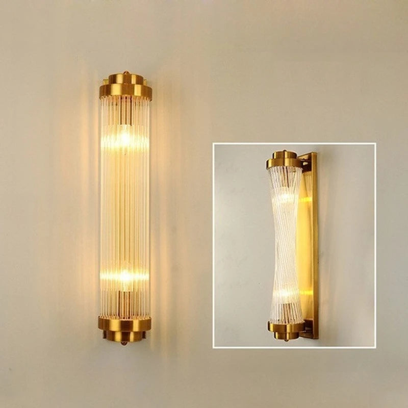 French Crystal Wall Sconce