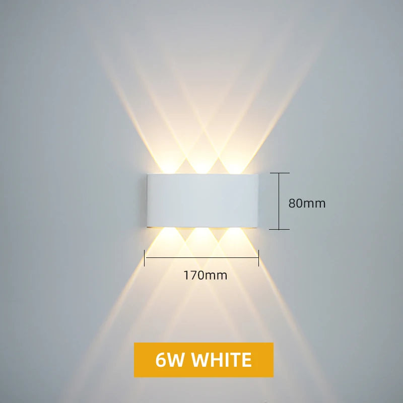 Aluminum Waterproof Outdoor LED Wall Light