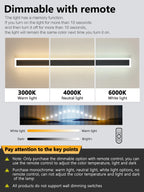 Long Strip Waterproof Outdoor LED Wall Light