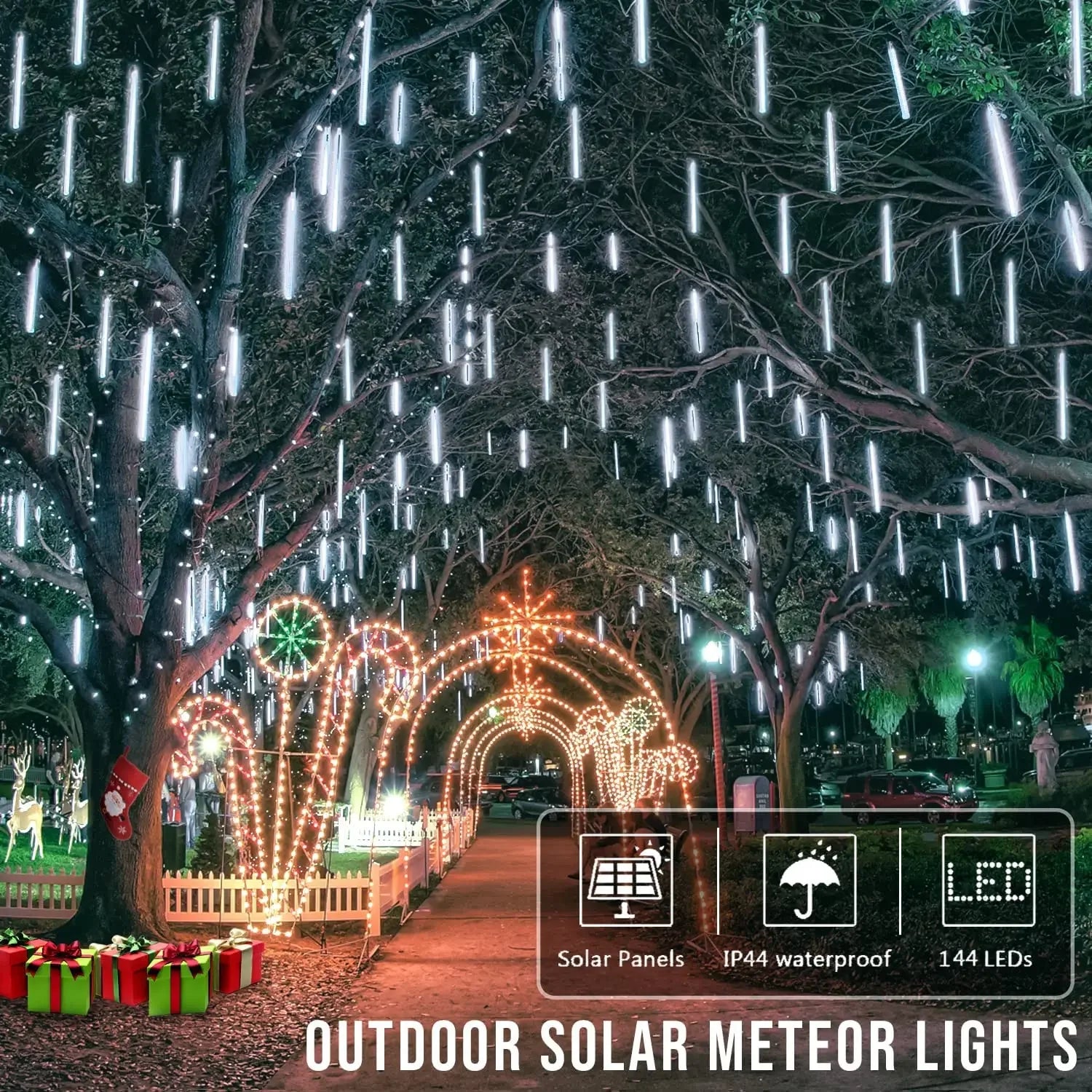 Solar Waterproof LED Outdoor String Lights
