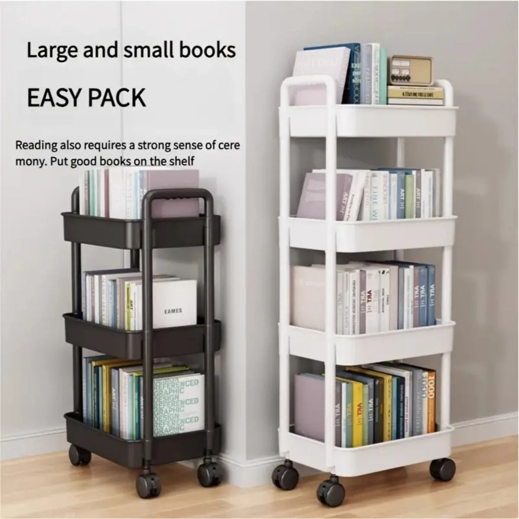 4-Tier Rolling Storage Cart